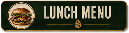 Lunch Menu
